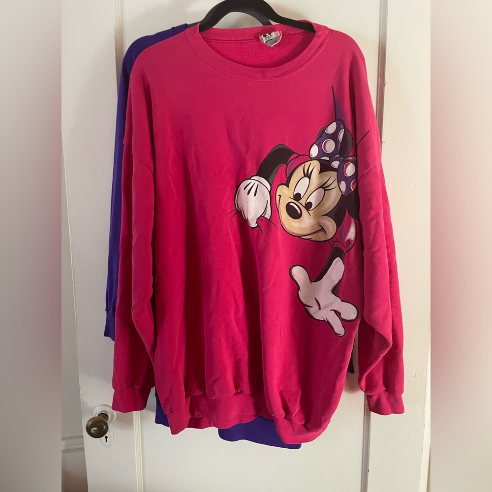 Vintage Minnie Mouse crewneck sweatshirt Disney